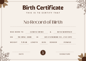 Paano nagkaroon ng Birth Certificate ang aking ina mula sa "No Record of Birth" o Negative Certification